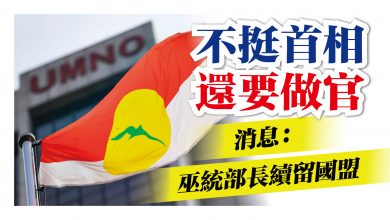 Photo of 不挺首相 還要做官 消息：巫統部長續留國盟