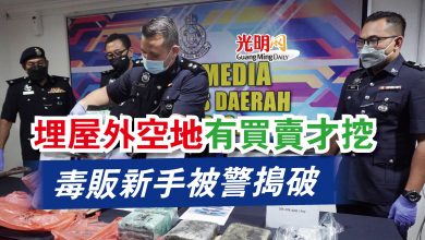 Photo of 埋屋外空地 有買賣才挖  毒販新手被警搗破