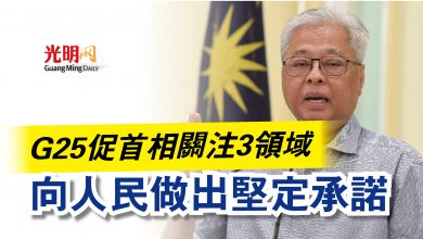 Photo of G25促首相關注3領域  向人民做出堅定承諾