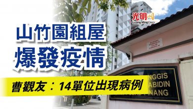 Photo of 山竹園組屋爆發疫情  曹觀友：14單位出現病例