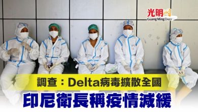 Photo of 調查：Delta病毒擴散全國 印尼衛長稱疫情減緩