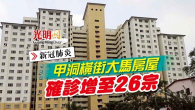 Photo of 【新冠肺炎】甲洞橫街大馬房屋 確診增至26宗