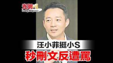 Photo of 汪小菲挺小S 秒刪文反遭罵