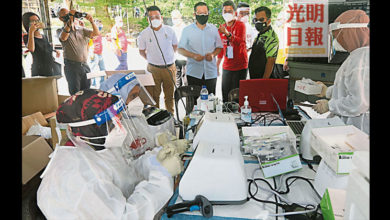 Photo of 升旗山露天停車場 400人大篩檢10呈陽