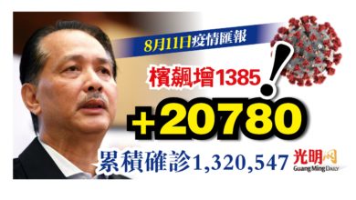 Photo of 增20780 單日第2高