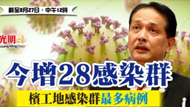 Photo of 今增28感染群  檳工地感染群最多病例