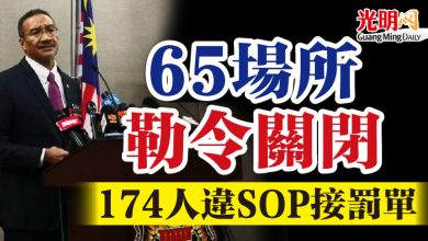 Photo of 65場所勒令關閉 174人違SOP接罰單