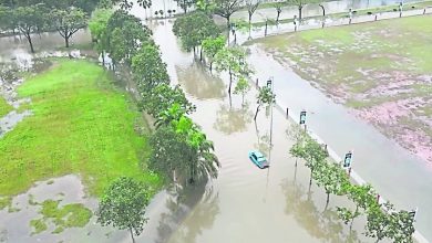 Photo of 巴生北區一雨成災 水深1米 交通中斷