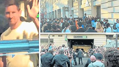 Photo of 梅西一家巴黎逛街 大量球迷爭相圍堵