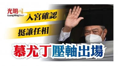 Photo of 入宮確認挺誰任相 慕尤丁壓軸出場