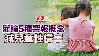 Photo of 灌輸5種警報概念 減兒童性侵害