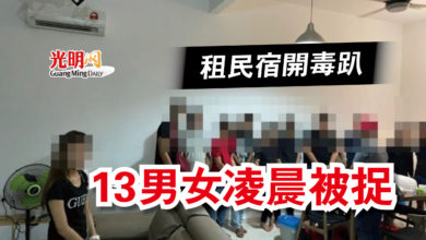 Photo of 租民宿開毒趴  13男女凌晨被捉