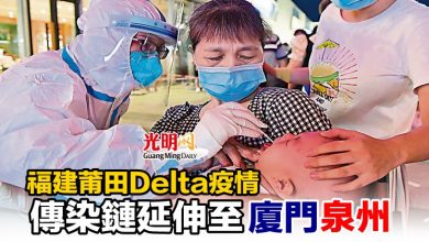 Photo of 福建莆田Delta疫情 傳染鏈延伸至廈門泉州