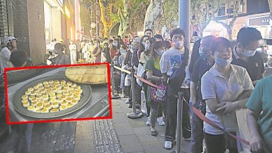 Photo of 上海人中秋排隊6小時 只為了吃鮮肉月餅