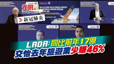 Photo of LADA：同比前年17億 交怡去年旅遊業少賺46%