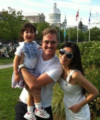 黃嘉千和夏克立婚後生下混血女兒夏天（Poppy）