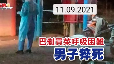 Photo of 巴剎買菜呼吸困難 男子猝死