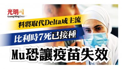 Photo of 比利時7死已接種 Mu恐讓疫苗失效