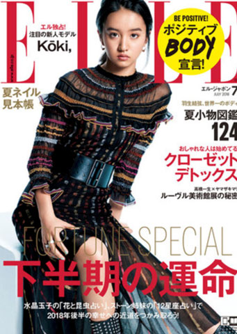 木邨光希自2018年透過日本時尚雜志《ELLE Japon》出道後，便挾帶著父母給的明星光環