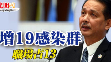Photo of 增19感染群 職場占13個