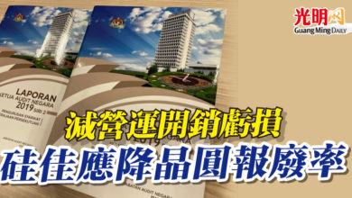 Photo of 【總稽查報告】減營運開銷虧損 硅佳應降晶圓報廢率