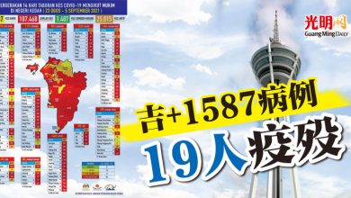 Photo of 吉+1587病例 19人疫歿