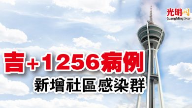 Photo of 吉+1256病例 新增社區感染群