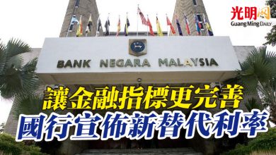 Photo of 讓金融指標更完善  國行宣佈新替代利率