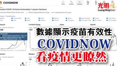 Photo of 數據顯示疫苗有效性 COVIDNOW看疫情更瞭然