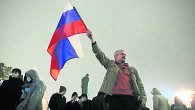 Photo of 執政黨取逾三分二議席 俄反對派示威抗議