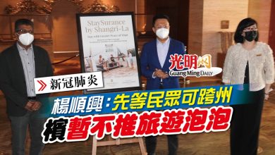 Photo of 楊順興：先等民眾可跨州 檳暫不推旅遊泡泡