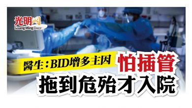 Photo of 醫生：BID增多主因 怕插管 忍到危急才入院