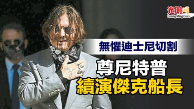 Photo of 無懼迪士尼切割 尊尼特普續演傑克船長