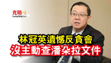 Photo of 林冠英遺憾反貪會  沒主動查潘朵拉文件