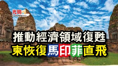 Photo of 推動經濟領域復甦 柬恢復馬印菲直飛