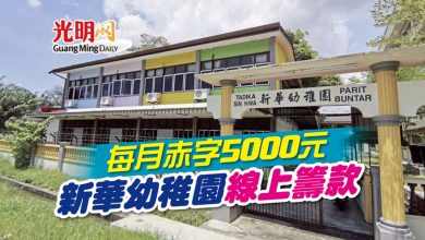 Photo of 每月赤字5000元 新華幼稚園線上籌款