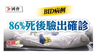 Photo of 【國會】BID病例 86%死後驗出確診