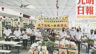 Photo of 善心組織食物籃計劃 檳872華校生受惠