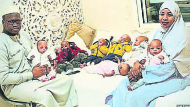 Photo of 馬里9胞胎媽媽 準備帶孩子回國