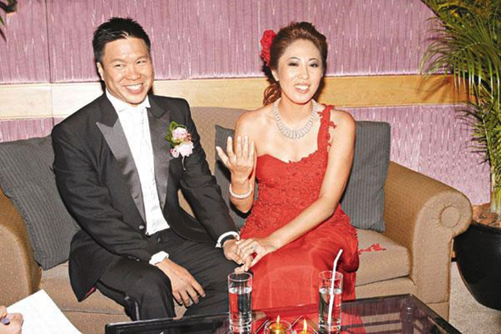 2008年與美籍華人Ted Lee結婚，婚後育有三子