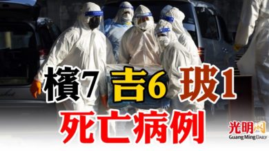 Photo of 檳7 吉6 玻1 死亡病例