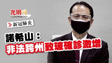 Photo of 【新冠肺炎】諾希山：非法跨州致玻確診激增