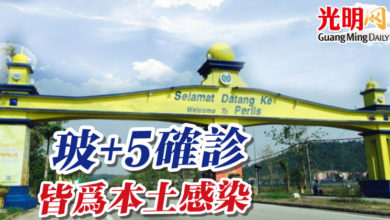 Photo of 玻+5確診 皆為本土感染