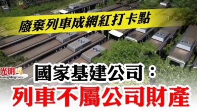 Photo of 廢棄列車成網紅打卡點   國家基建公司：列車不屬公司財產