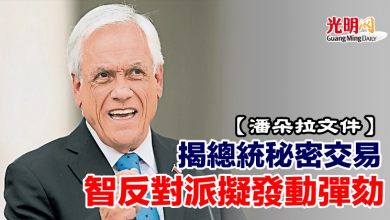 Photo of 【潘朵拉文件】揭總統秘密交易  智反對派擬發動彈劾
