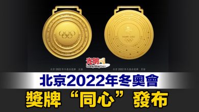 Photo of 北京2022年冬奧會 獎牌“同心”發布