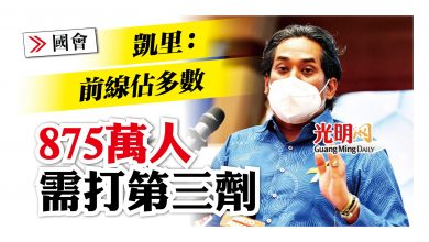 Photo of 【國會】凱里：前線佔多數 875萬人要打第三劑