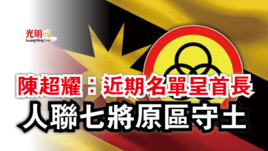 Photo of 陳超耀：近期名單呈首長 人聯七將原區守土