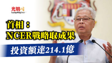 Photo of 首相:NCER戰略取成果 投資額達214.1億
