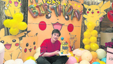 Photo of 生日另類放閃Baby  黃曉明收兒手工卡